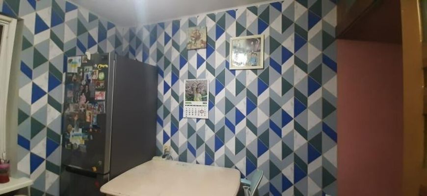 Самоклеющаяся пленка 0,45х10м х 0,07мм Синие треугольники SW-00001224