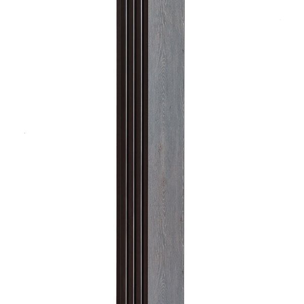 Рейка декоративная PS 2900х160х11мм Серое дерево с черным SW-00002149- SW-00002149 фото