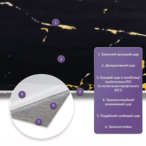 Самоклеящаяся стеновая PET плитка 600х300х2мм SW-00002302