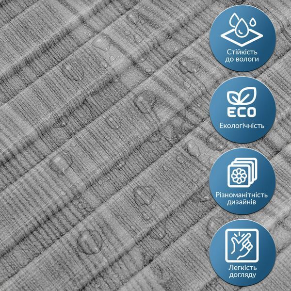 Панель-рейка в рулоне 2900х350х6мм Графитовое дерево SW-00002067 SW-00002067 фото